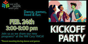 Kickoff/Dance Party! (at NW Cary YMCA)