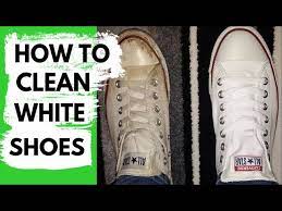 how to clean white shoes method that