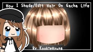 Aufrufe 39 tsd.vor 9 monate. How I Shade Edit Hair In Gacha Life 1 Kookiehyung Youtube