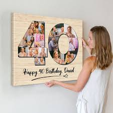 personalized 40th birthday gifts for
