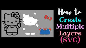 How To Create Multiple Layers Multiple Colors Cricut Contour Youtube