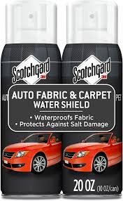 scotchgard auto fabric carpet water