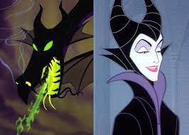 this two faced maleficent makeup