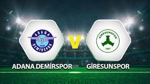 Canlı anlatım: Adana Demirspor Giresunspor maçı - Spor Haberler
