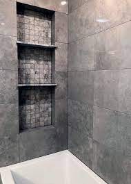 recessed shelf designs shower niche