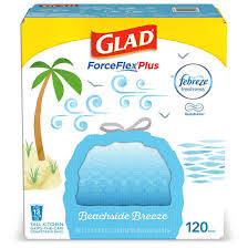 Glad kitchen storage and organization. 4 Gallon 120 Count Home Office Glad Small Trash Bags Household Supplies Cleaning General Household Supplies