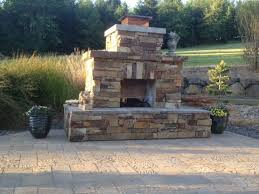 pima diy outdoor fireplace plan