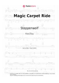 steppenwolf magic carpet ride noten