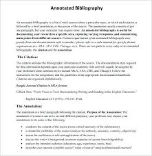 Format For Bibliography Mla Annotated Template Cadvision Co