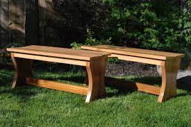 Outdoor Cedar Garden Benches