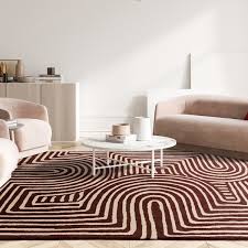 bauhaus wave rug plum cult furniture