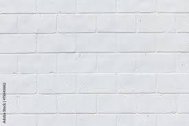 Painted White Brick Wall Texture