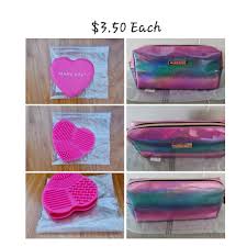 mary kay makeup pouches heart shaped