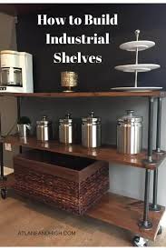How to DIY Industrial Pipe Shelves