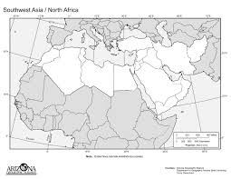 Africa Outline Countries Genuine Maps