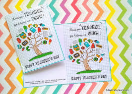 You'll find several fun questionnaires for the kids to complete about their teachers, cool ways to give gift cards, and a few other options. 25 Awesome Teacher Appreciation Cards With Free Printables