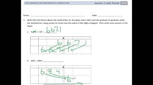 Relate Place Values In Decimals Examples Solutions Videos