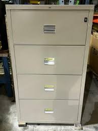 hon fireproof 4 drawer lateral file