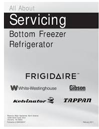 Summary of contents for electrolux refrigerator. Frigidaire Lgub2642lf2 Service Manual Pdf Download Manualslib