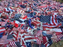 In the case of the american flag, there are guidelines for holding a retirement ceremony, with burning being the preferred ending. Mercer County Seeks Worn American Flags For Decommissioning Ceremony Mercerme