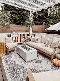 A Farmhouse Style Outdoor Living Space