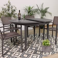 Supply Metal Round Extendable Table