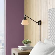 swing arm wall lamp add both style and