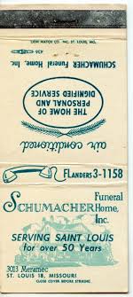 schumacher funeral home saint louis