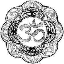 Free, printable coloring pages for adults that are not only fun but extremely relaxing. Om Symbol In A Complex Mandala Mandalas Adult Coloring Pages