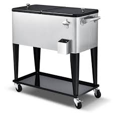 76l Bar Party Drink Ice Bucket Trolley