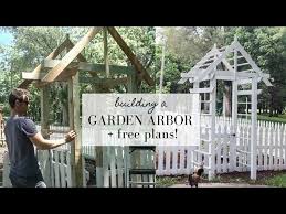 Building A Garden Arbor This Week On