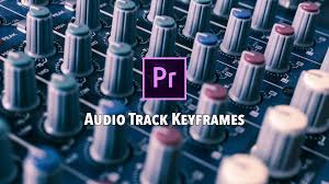 adding audio track keyframes in