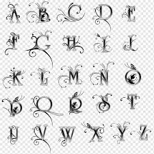 tattoo letter cursive idea font
