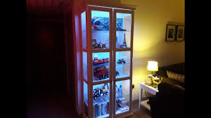 install leds into your display cabinet