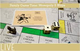 family game time monopoly 5 ways
