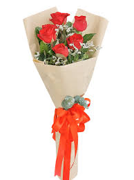 red roses flowers bouquet free