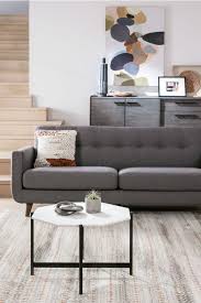 Allie Dark Grey 82 Sofa Trendy