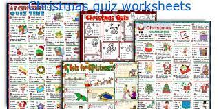 What carol is known as the counting song? Christmas Quiz Worksheets