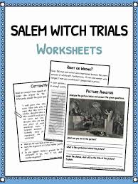 Presided over by chief justice. Salem Witch Trials Facts Worksheets Information For Kids