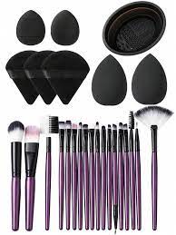 7pcs makeup puff set 1pc makeup brush