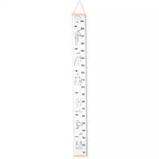Goglor Growth Chart For Kids Baby Height Growth Chart Ruler Wall Hanging Measurement Chart Wood And Canvas From Baby To Adult For Nurseries