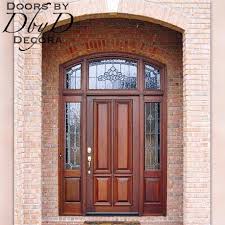 Custom Glass Front Doors Made From