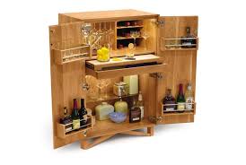 exeter bar cabinet in cherry