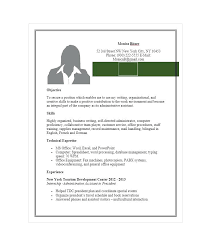 Sample Resume Format Office Assistant Resumes For Free