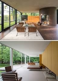 glass house and the farnsworth house