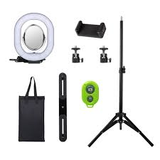 2 In 1 Led Light Ring Lighting Kit With Bluetooth Tripod Phone Hold Ring Light Shop