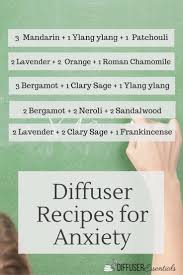 diffuser blend recipes for anxiety