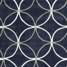 navy indoor geometric area rug at lowes