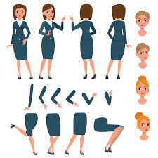 business woman character images free