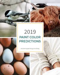 paint color predictions 2019 new year